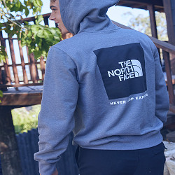 THE NORTH FACE Box NSE Mens Hoodie - GRAY | Tillys